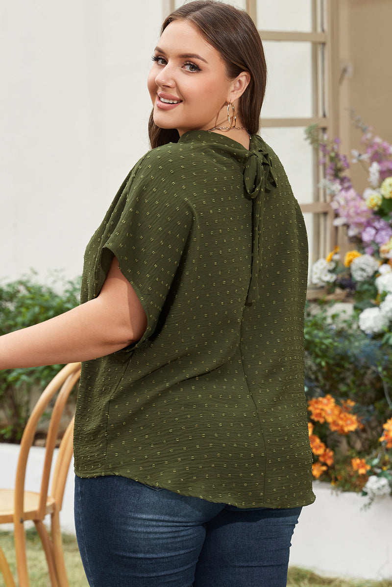 Kataleya Mock Tied Nape PLUS Top