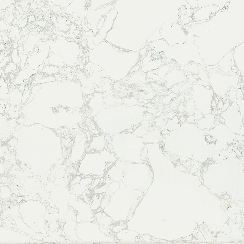 Zayn - Dining Table - White Natrual Marble Top & White