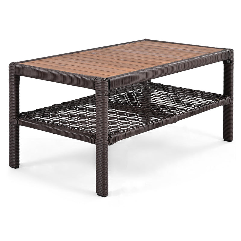 GO 4 Pieces Patio Furniture Set with Swivel Chairs Outdoor Wicker Sofas