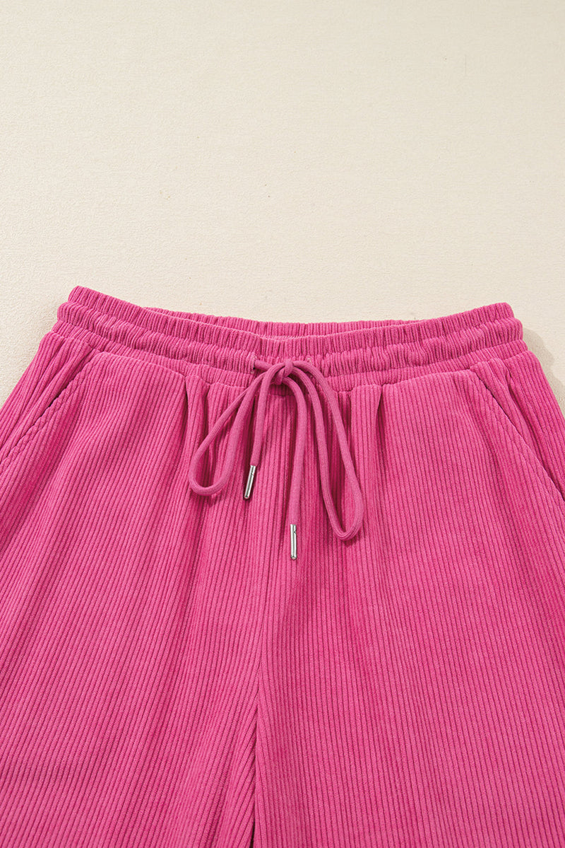 Danna Half Pullover Drawstring Pants Set