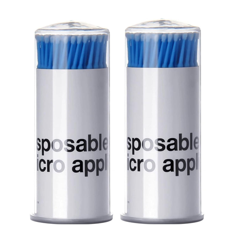 100 Pcs Disposable Eyelash Spoolies Brush Mascara Applicator Lash Wand Lashes Brush Eyebrow Spooly for Extension