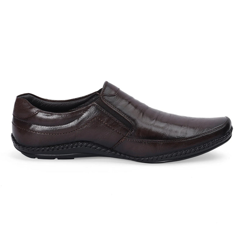 Ravenmark - Brown Slip Ons