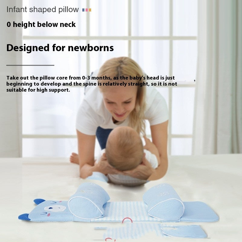 Baby Shaping Pillow – Breathable Ventilated Head Support Cushion