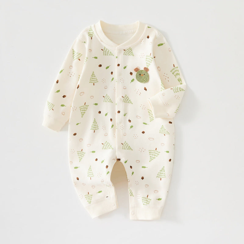 Newborn Springautumn Clothing Unisex Baby Onesie