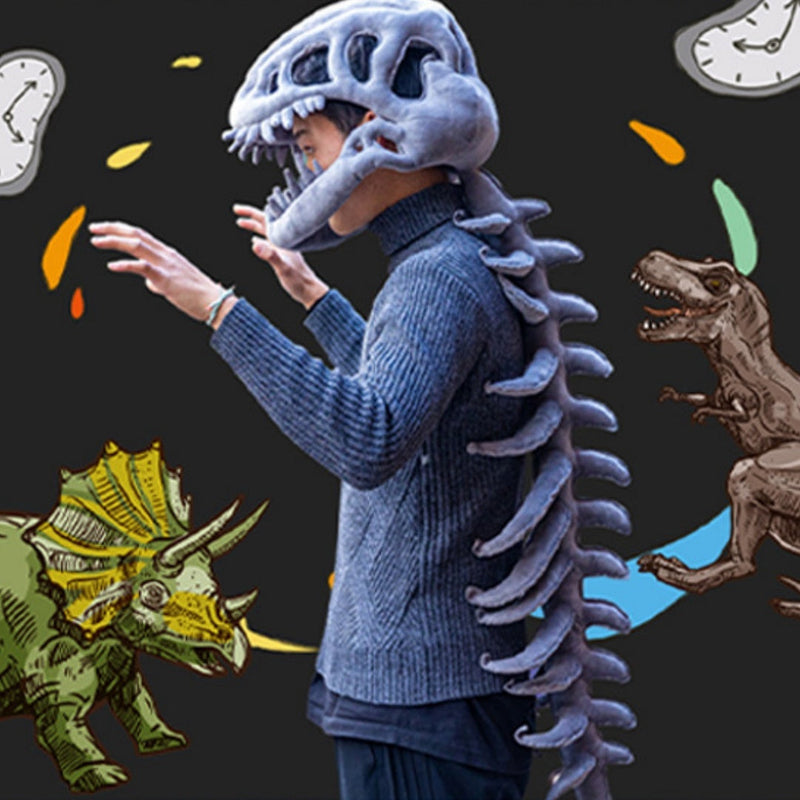 Chinese Dinosaur Garden Dinosaur Skeleton Dress Up Costume Props