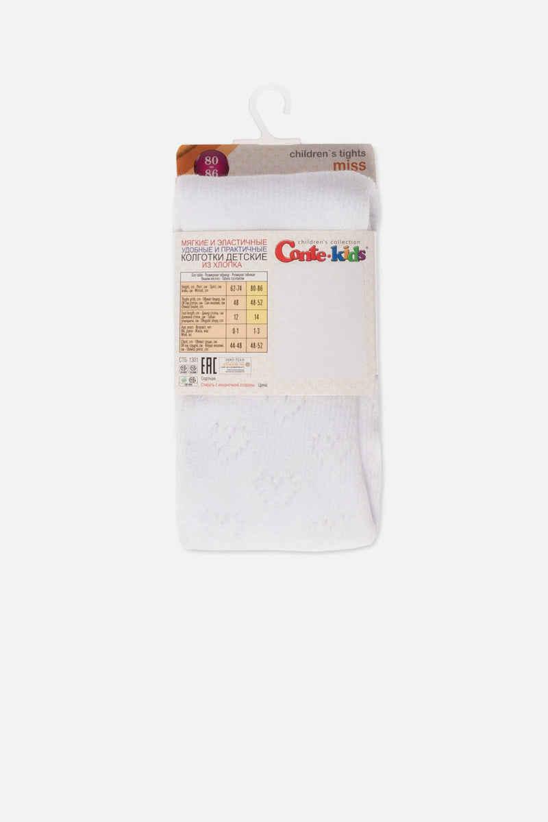 Conte-Kids Cotton Tights for girls - Miss 609