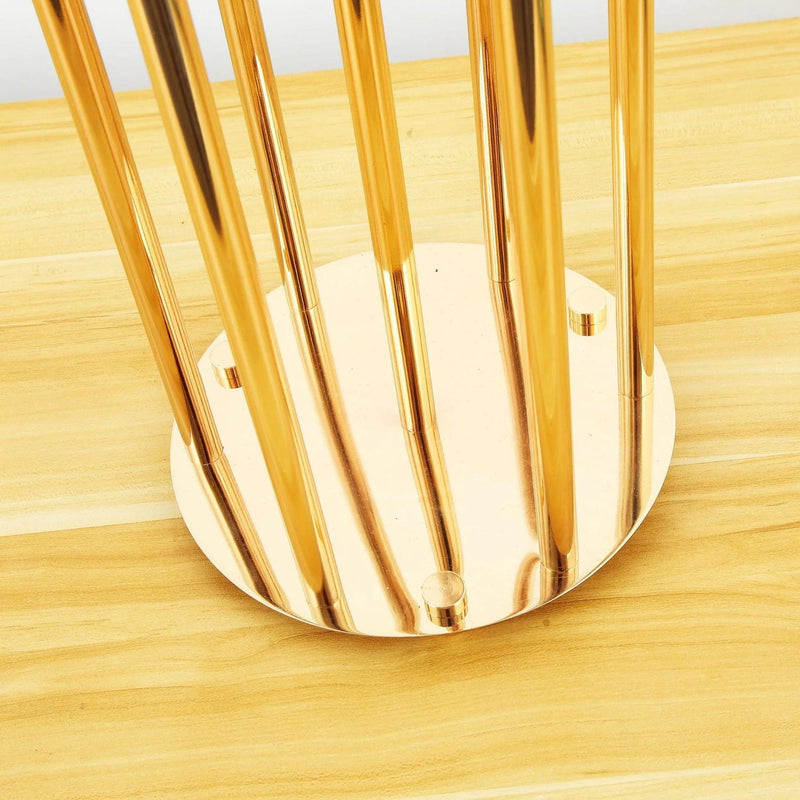 10-Arm Wedding Candelabra Table Centerpieces 4-Pack