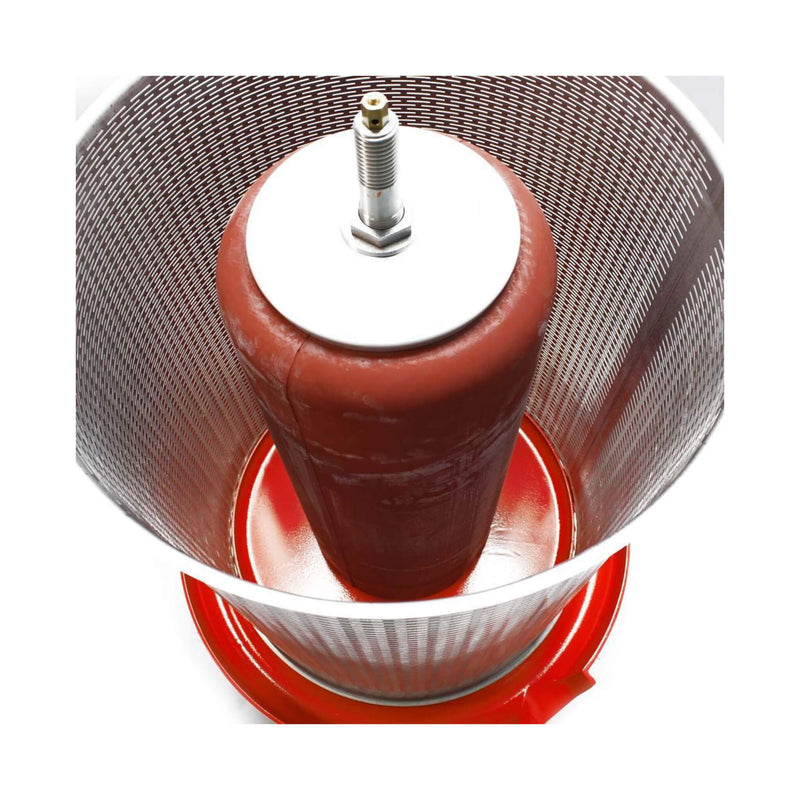 10-Gal Stainless Steel Hydraulic Fruit Wine Apple Press (SAK85622)