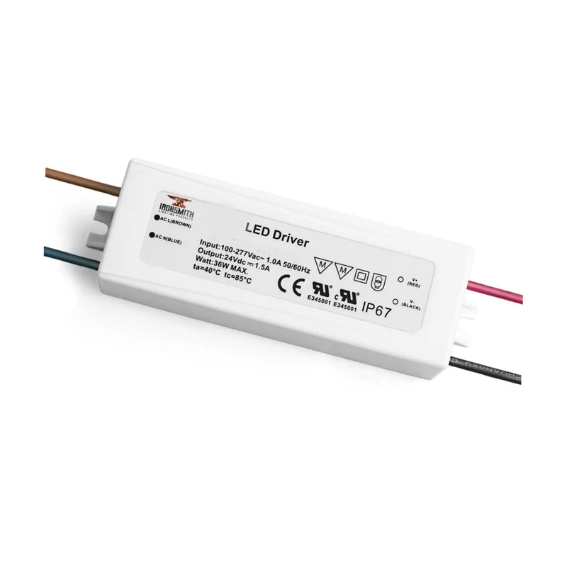 100-240V AC - 24V DC | 36W LED Constant Current Driver