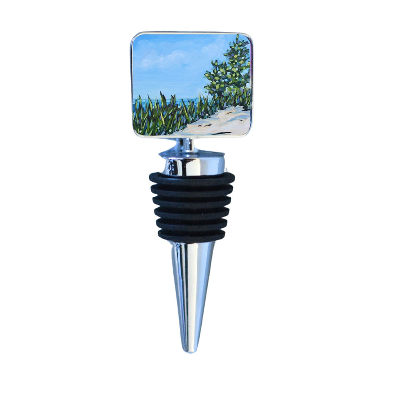 Wine Bottle Stopper: Water Encounters