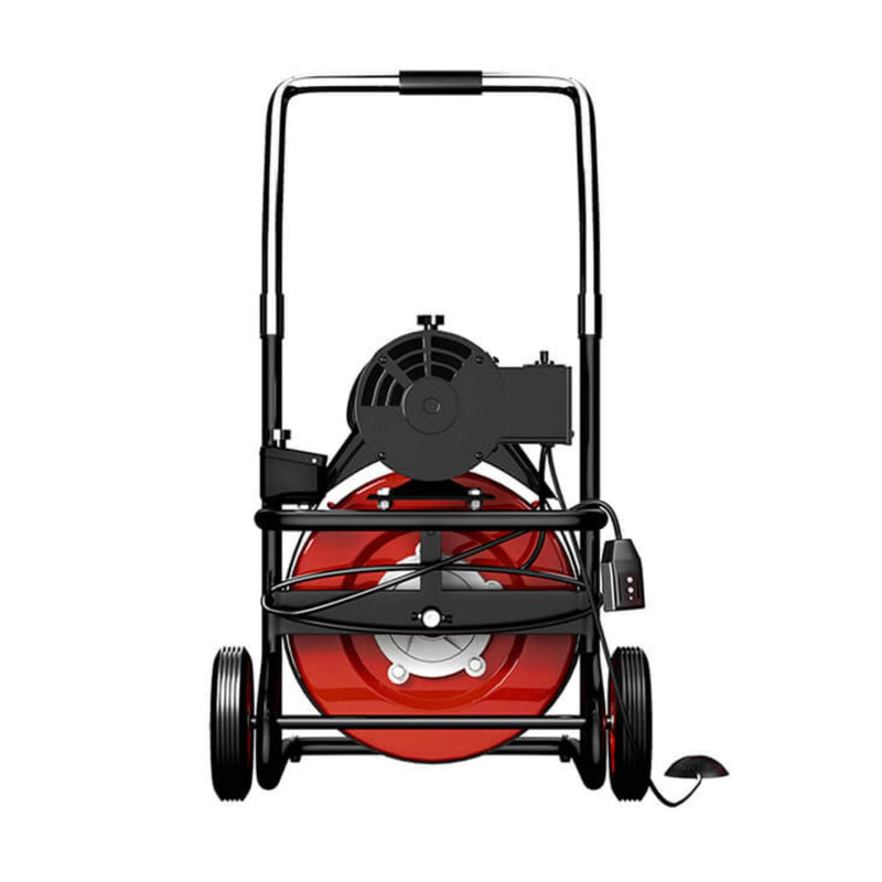 [100FTX3/8"] Electric Sewer Drain Cleaner Snake Clog Machine W/ Cutter (SAK53785)
