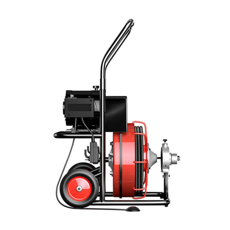 [100FTX3/8"] Electric Sewer Drain Cleaner Snake Clog Machine W/ Cutter (SAK53785)