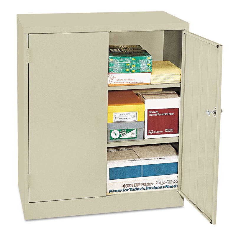 Alera Economy Assembled Storage Cabinet, 36w x 18d x 42h, Putty