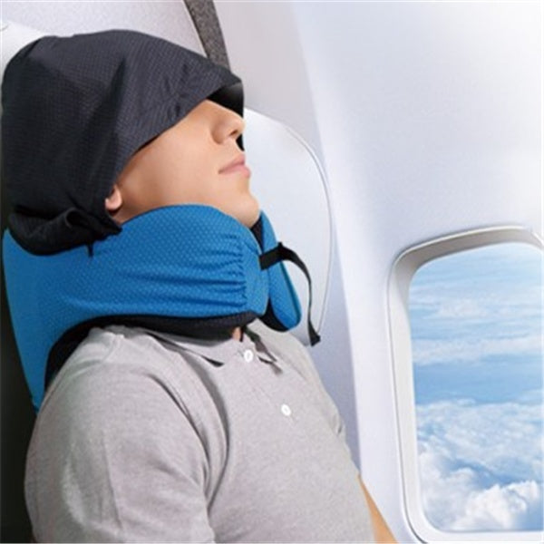Airplane Hoodie Travel Pillow for Comfort