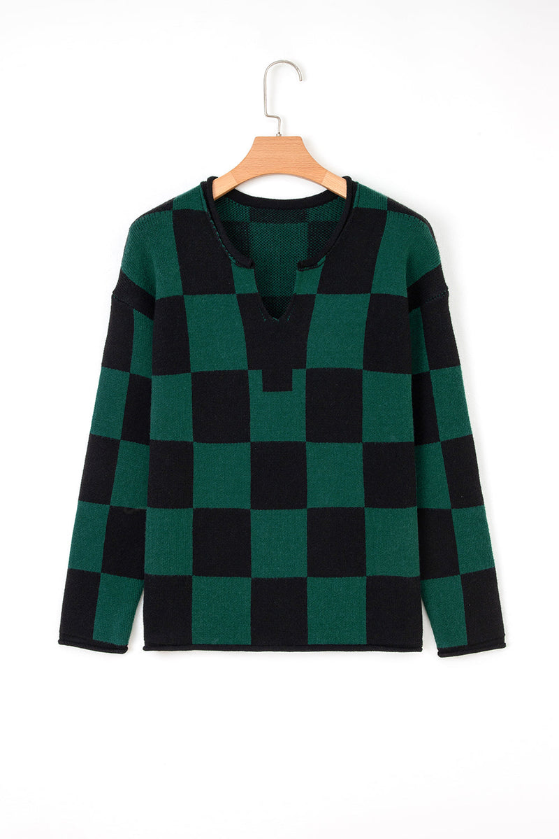 Amelia Drop Shoulder Knit Sweater