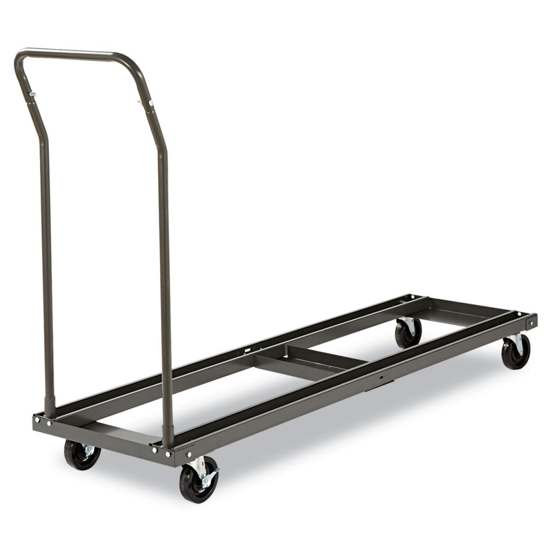 Alera Chair/Table Cart, Metal, 600 lb Capacity, 20.86" x 50.78" to 72.04" x 43.3", Black