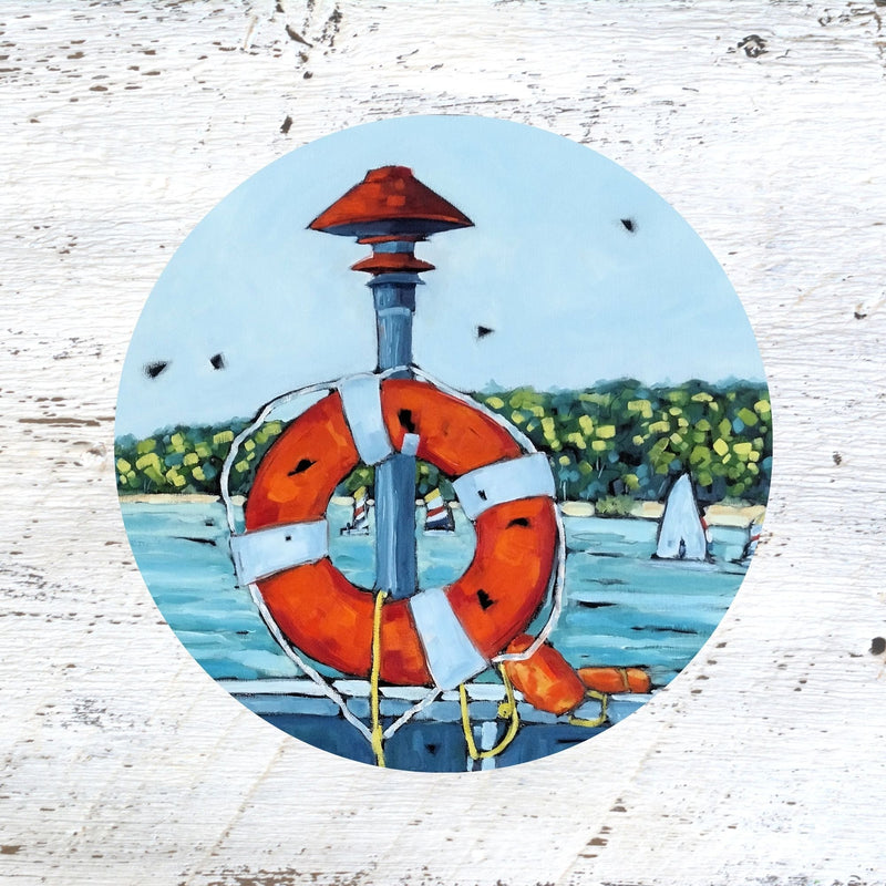 Rubber Grip Jar Opener -Sailing Through the Summer Along the Eastern Shoreline