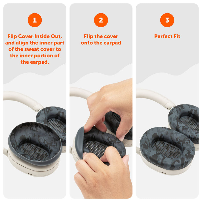 Sony WH-1000XM5 Earpad Sweat Covers - WC SweatZ