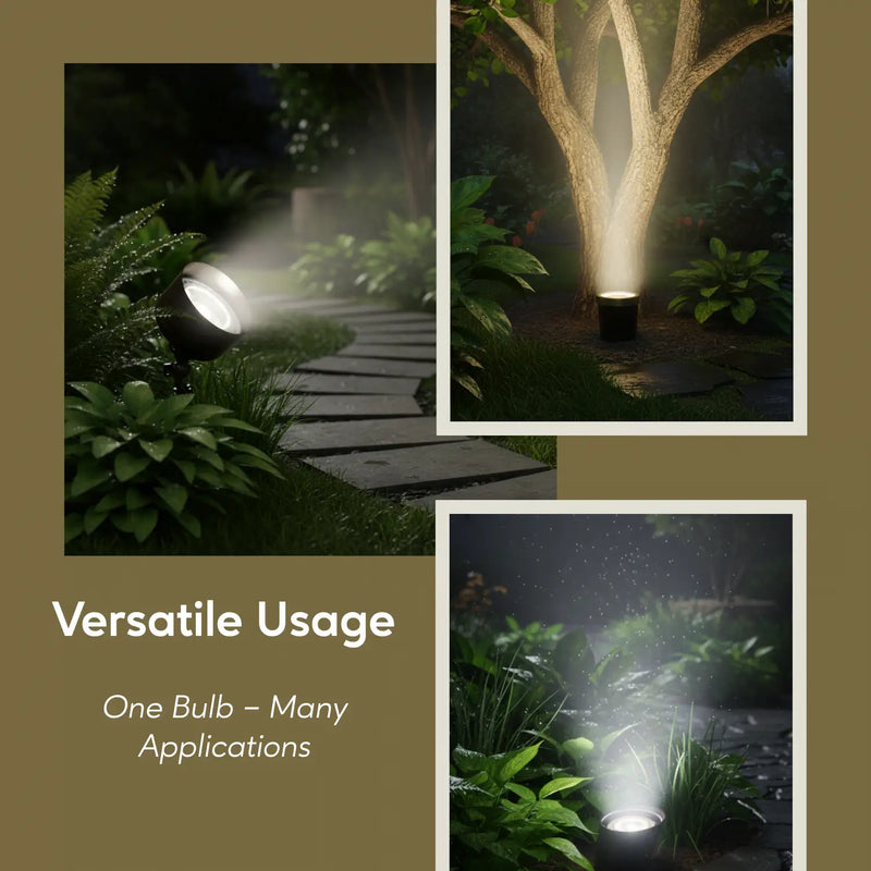 10W PAR36 G53 Warm White LED Light Bulbs