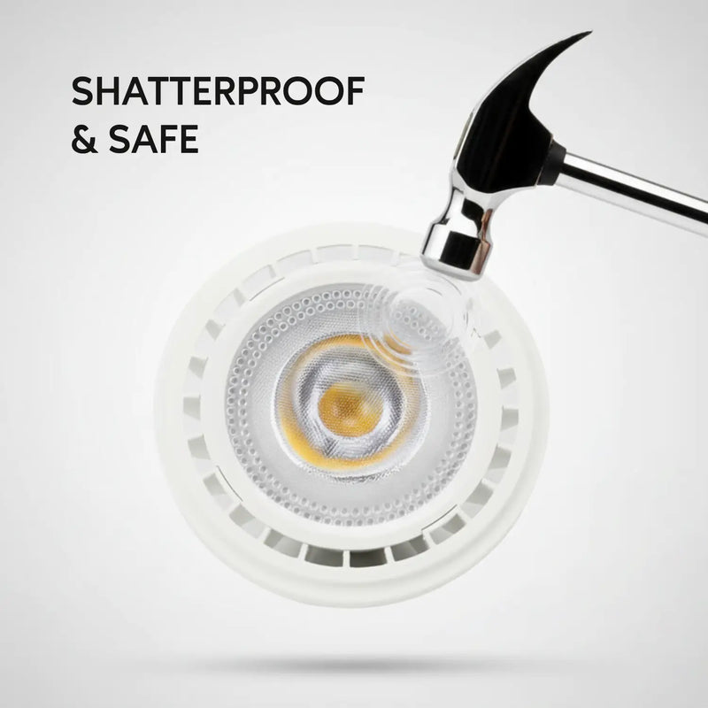 10W PAR36 G53 Warm White LED Light Bulbs