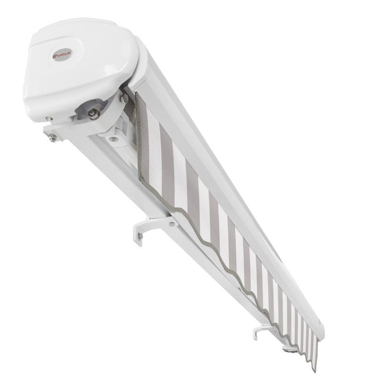 [10x10FT] Awntech Key West Premium Manual Outdoor Retractable Awning [FCM10-SBY] (SAK57132)