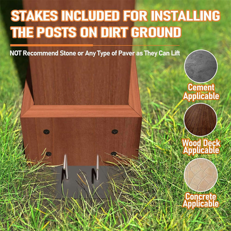 [10X12FT] Alora Premium Outdoor All-Season Backyard Patio Cedar Wood Gazebo Pergola With Arched Roof (SAK42915)