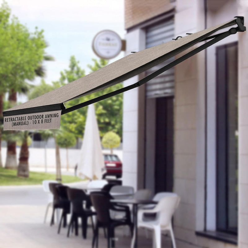 Multiple Awnings Brasilia Athena Manual Retractable Sun Shade Awning (SAK35164)