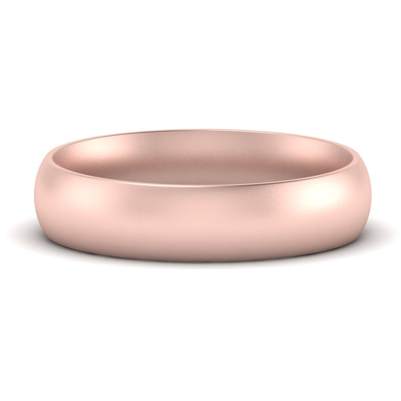 Comfort Fit Mens Wedding Band