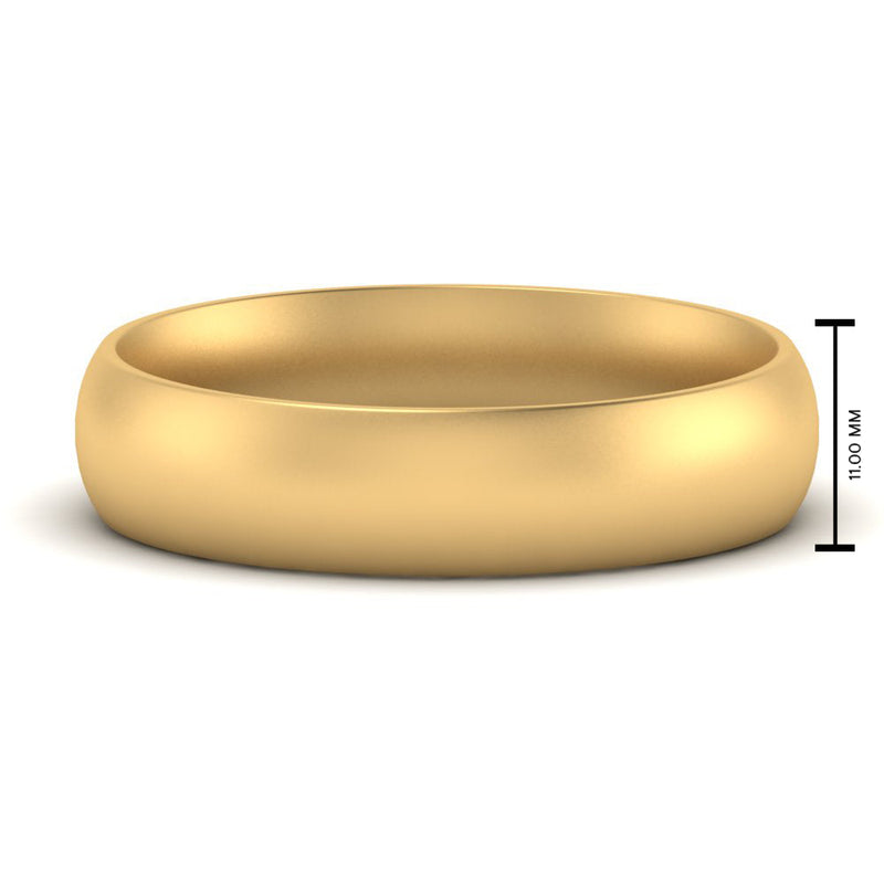 Comfort Fit Mens Wedding Band