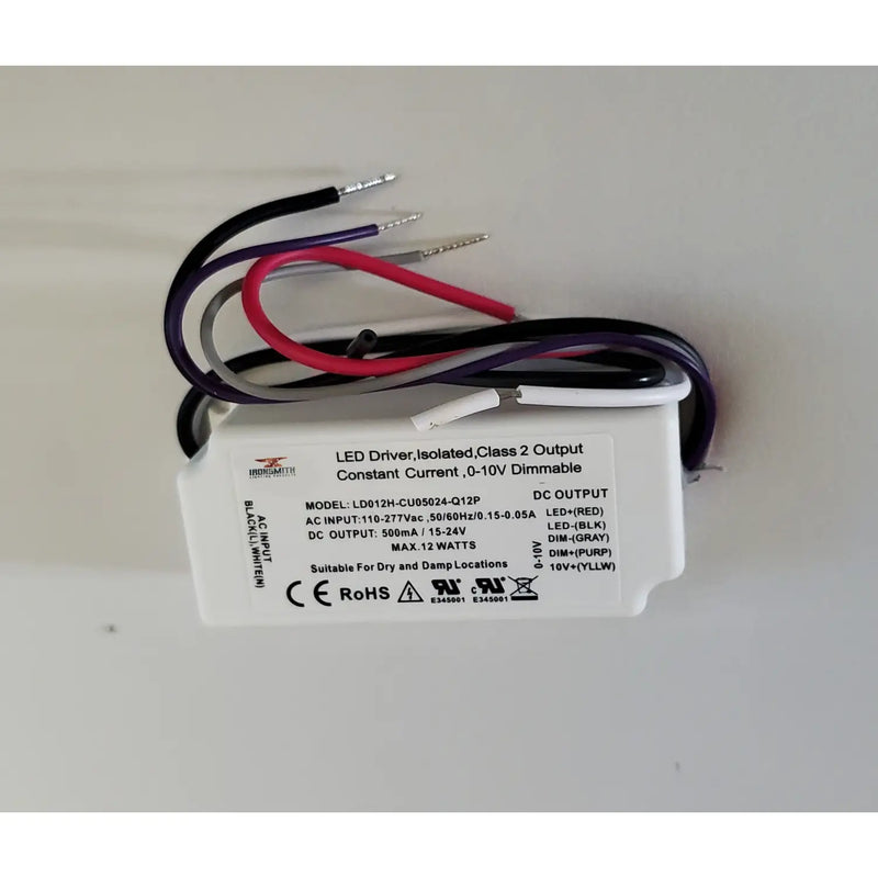 110-277V AC - 15V to 24V DC | 12W LED Driver Dimmer