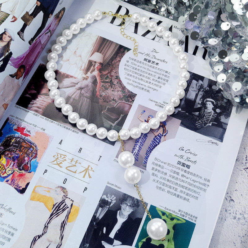 Baroque Pearl Multiple Choker Necklaces