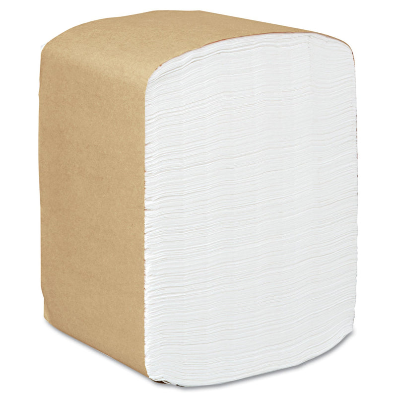 Scott Full Fold Dispenser Napkins, 1-Ply, 13 x 12, White, 375/Pack, 16 Packs/Carton