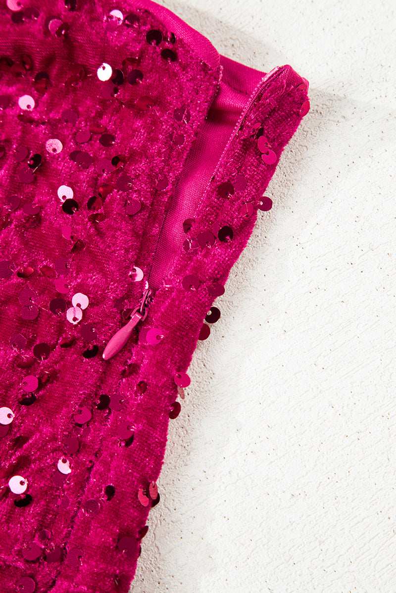 Meadow High Bodycon Sequin Gown