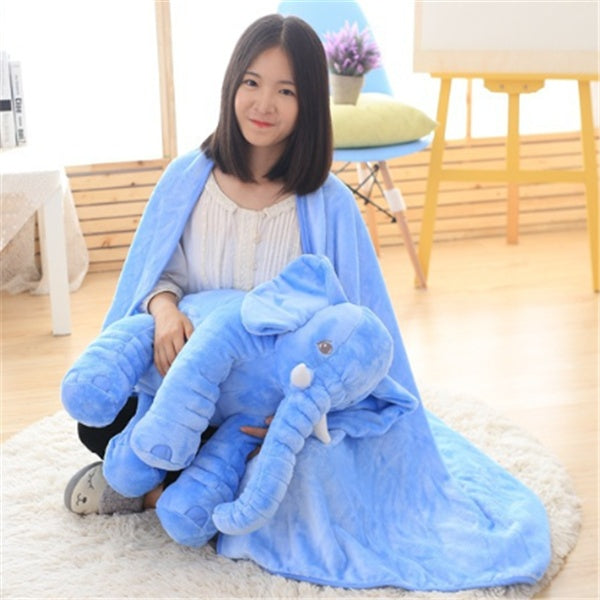 Soft Elephant Doll Pillow