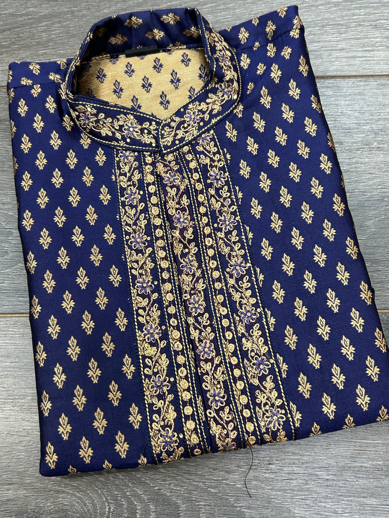 Silk short kurta