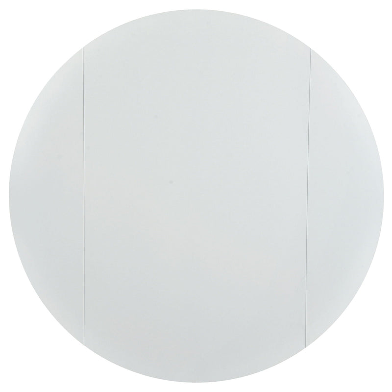 Bucknell 3-piece Round Drop Leaf Dining Table Set White