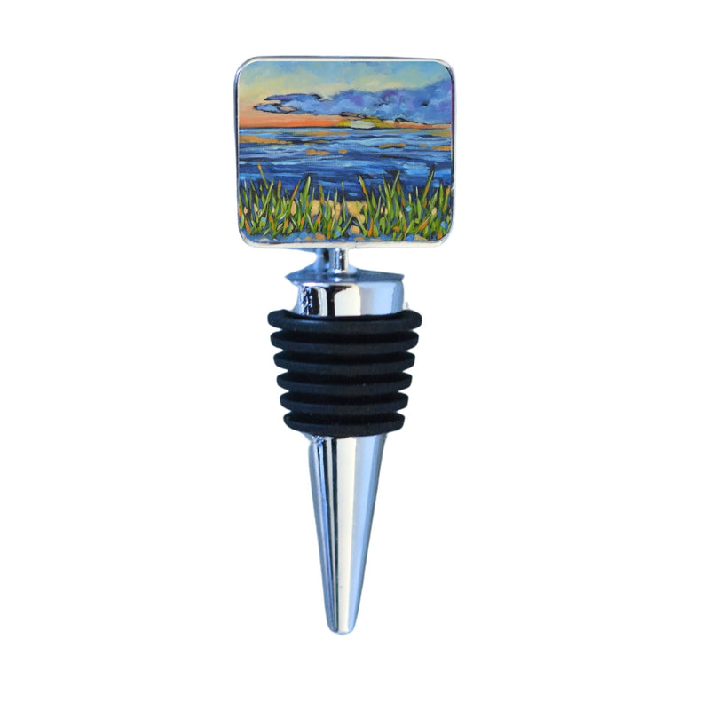 Wine Bottle Stopper: Reset at Sunset