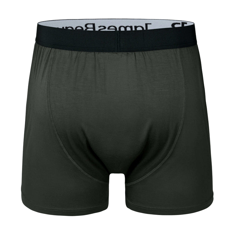Men's Bamboo Anti-Chafing & Breathable Boxer Shorts (3-Pack) | Black