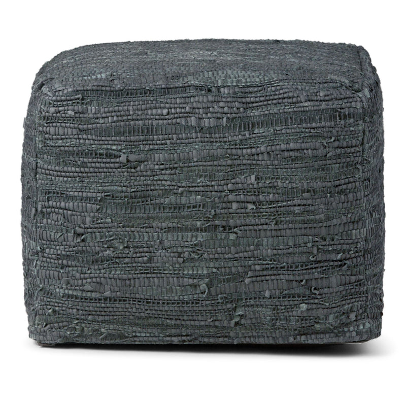 Fredrik - Handcrafted Square Pouf