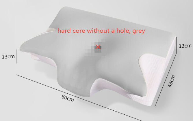 Space Cotton Memory Foam Pillow – Slow-Rebound Sleep Pillow in 5 Colors, Non-Porous or Ventilated