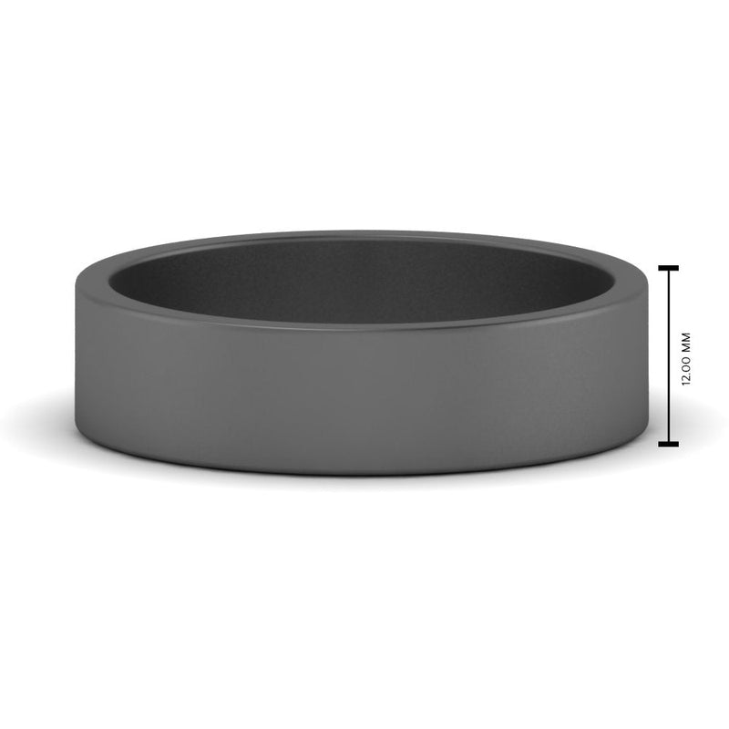 5 mm Flat Gold Wedding Band