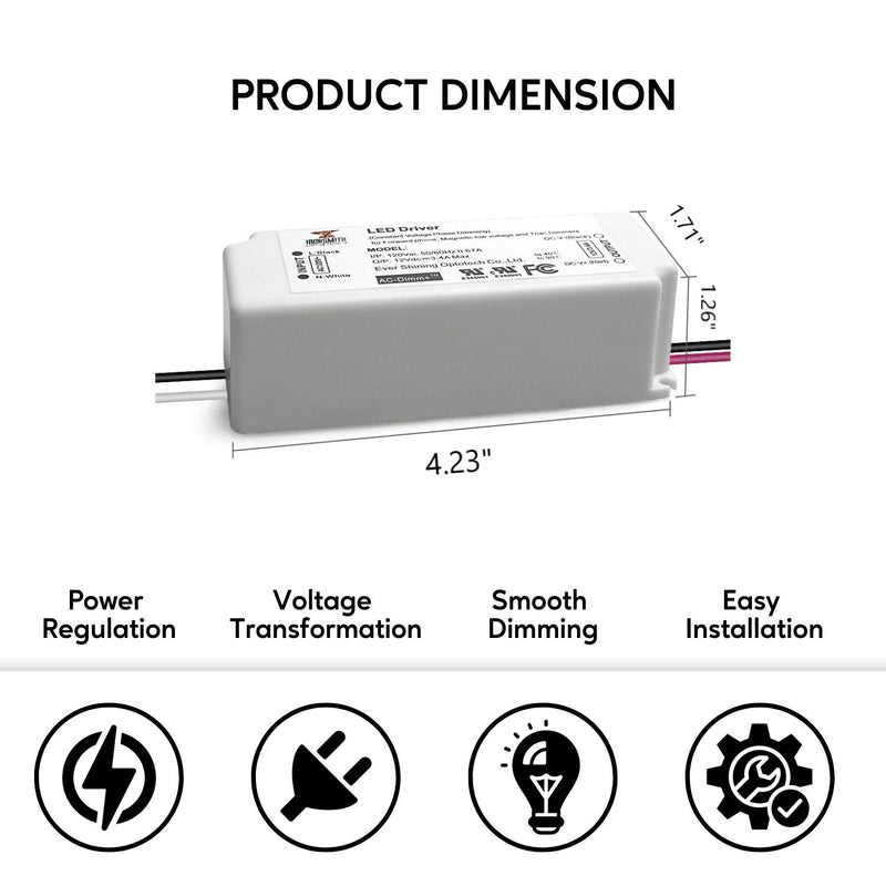 120V -24V 40W | LED Driver Supplier | Triac Dimming
