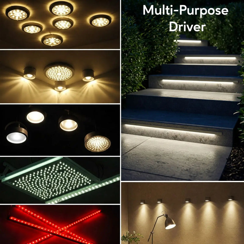 120V AC - 27V to 42V DC | 11.8W Constant Current LED Driver and Triac Dimmer