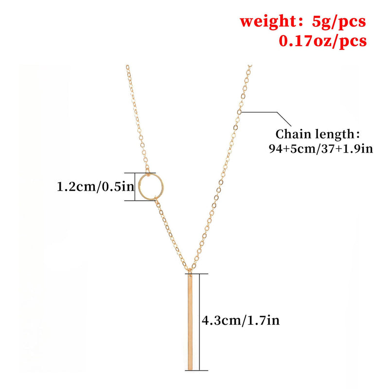 Long bar Necklace