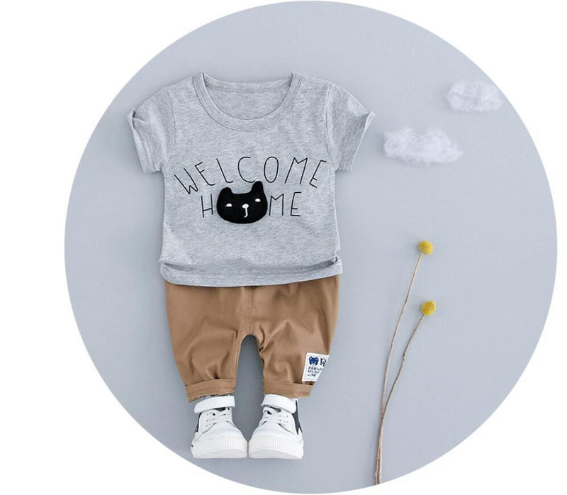 Chirdren Tshirt Suit
