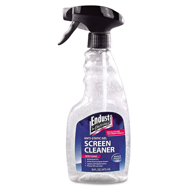 Endust Cleaning Gel Spray for LCD/Plasma, 16 oz, Pump Spray Bottle