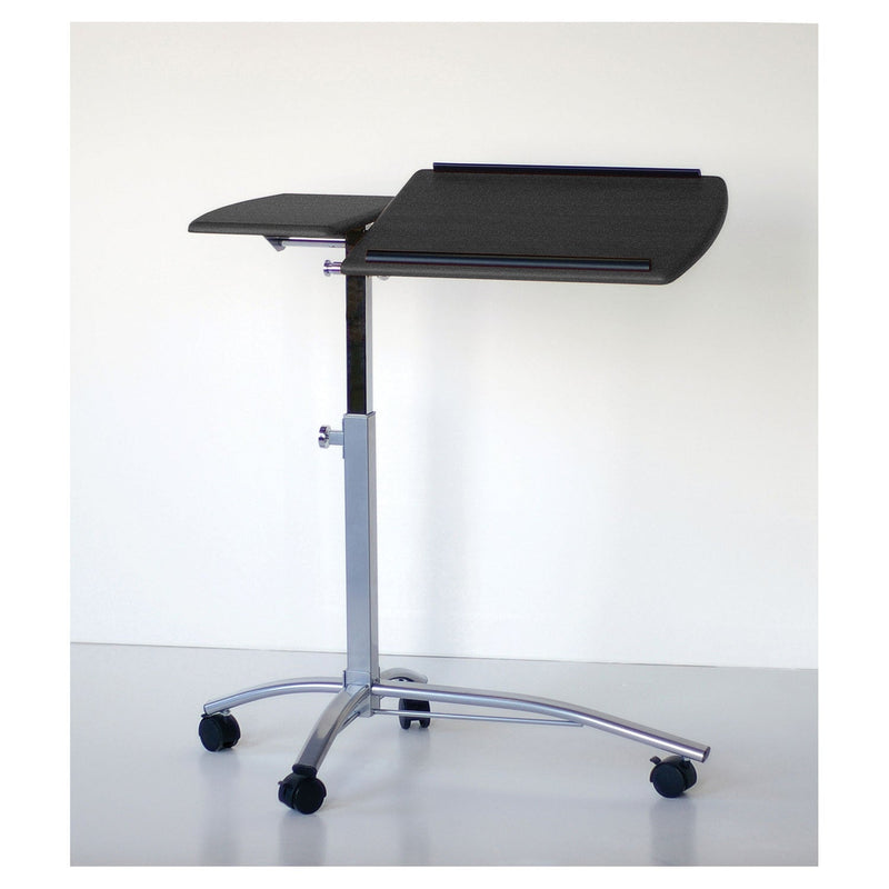 Safco Laptop Computer Caddy, 29.5" x 20" x 27" to 38", Anthracite