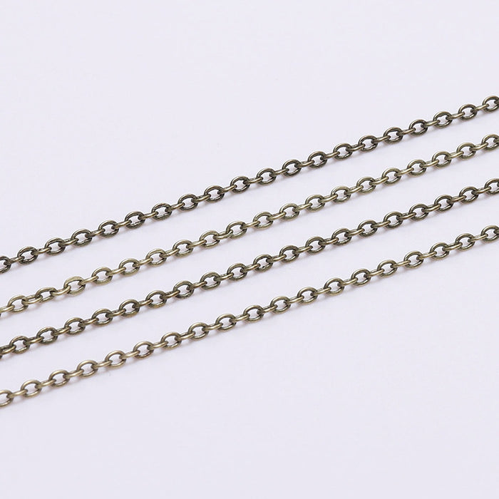 Thin Metal Crushed O-Chain