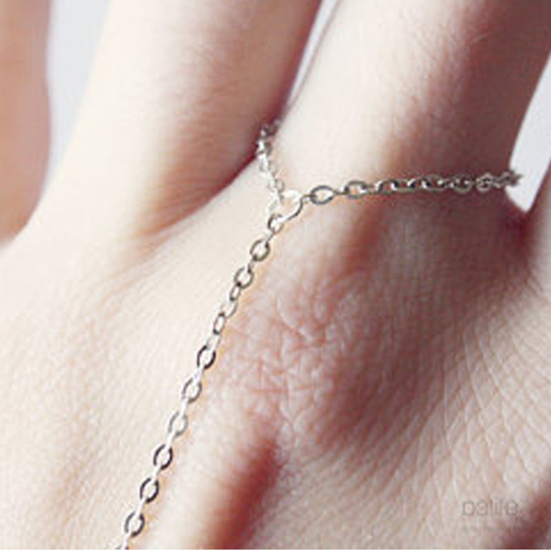 Hand Slave Chain Bracelet Link Finger Ring