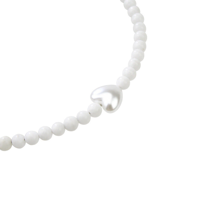 Simple Short Pearl Baroque Necklace Sweet